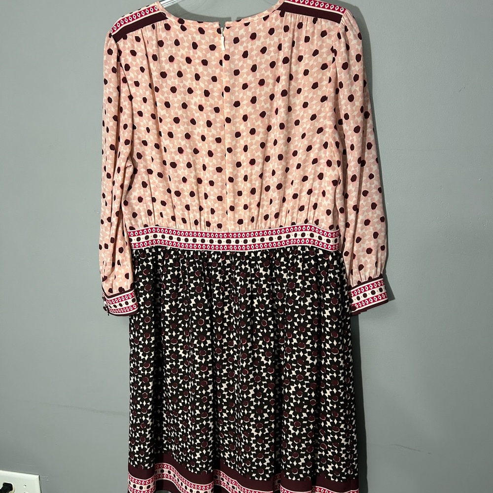 Kate Spade Floral Tile Mini Dress H255 Pippa Middleton Sz 12 - Picture 9 of 9